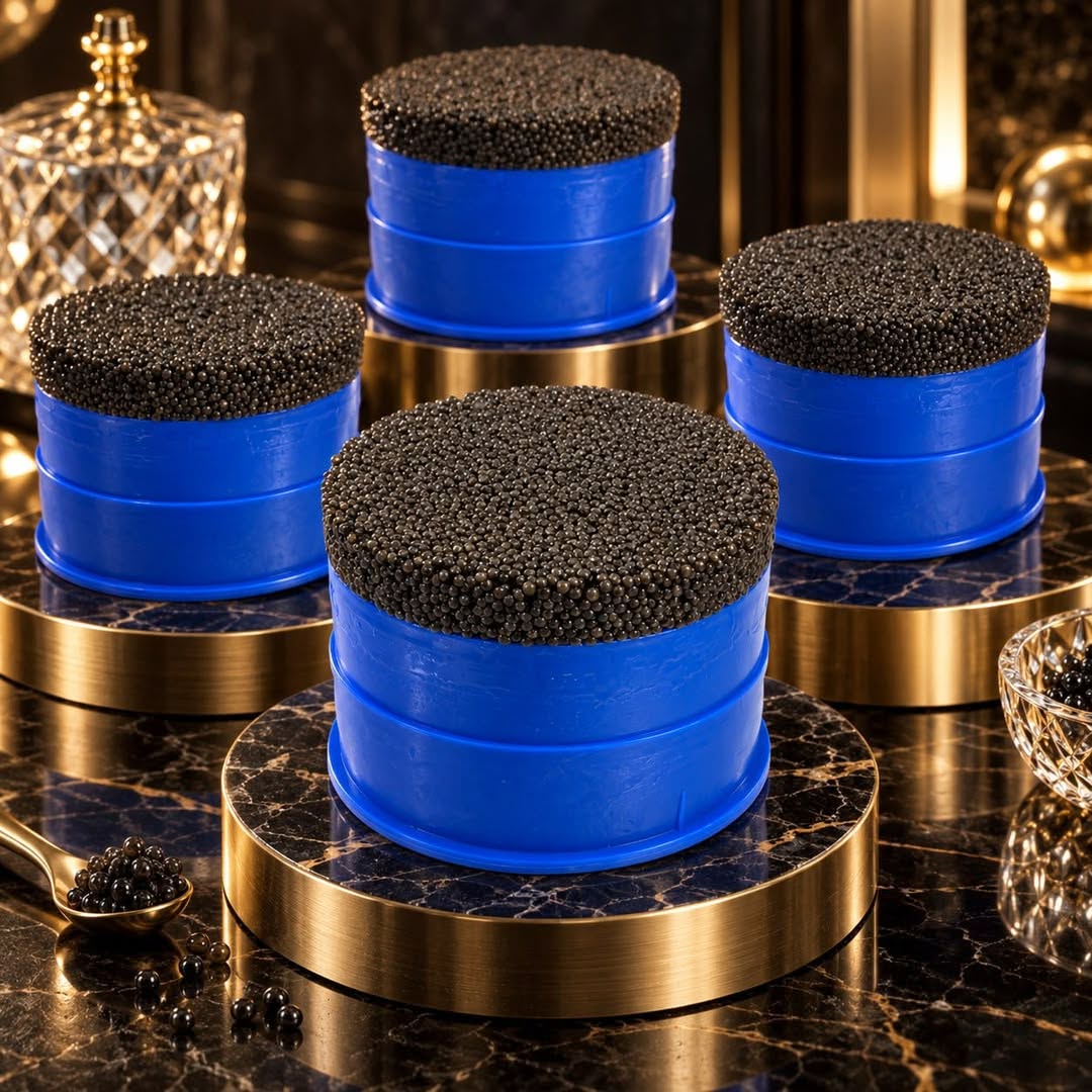 LeDiamont Iranian Beluga caviar, 1 kg tins